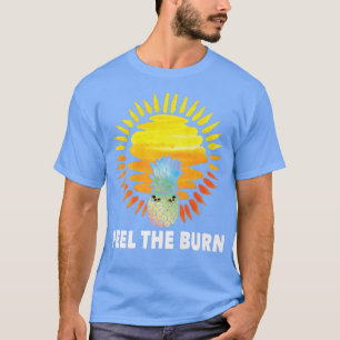 Pineapple Peel The Burn Sunbathing Vegetarians T-Shirt
