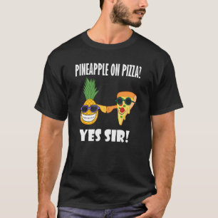 Pineapple Pizza Buddy Ironic Pals Hawaii Pizza T-Shirt