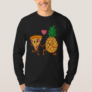 Pineapple Pizza Fan Hawaiian Pizzaiolo Hawaii Pizz T-Shirt