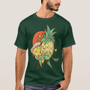 Pineapple Pizza Forbidden Love Funny Food Dancing T-Shirt