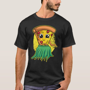 Pineapple Pizza Fruit Hawaiian Food Hawaii Dancing T-Shirt