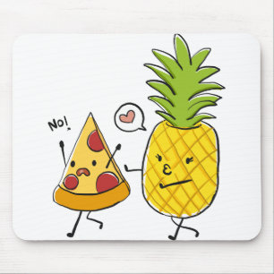 Pineapple pizza mouse mat