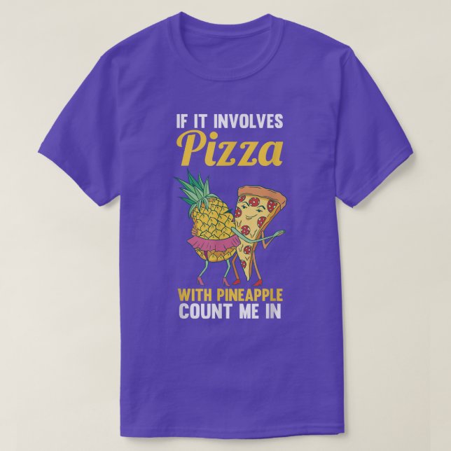 Pineapple Pizza T-Shirt (Design Front)