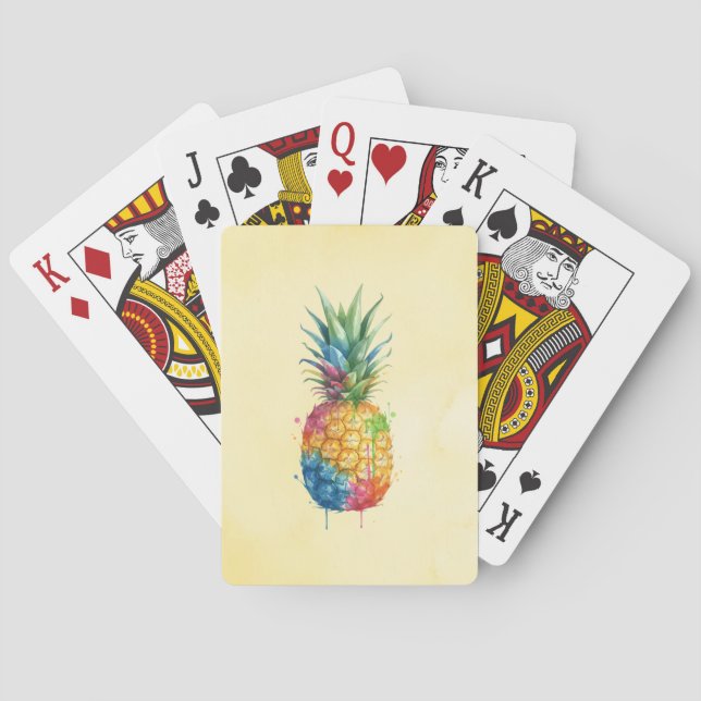 Pineapple Playing Cards (Back)