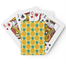 Pineapple playing cards