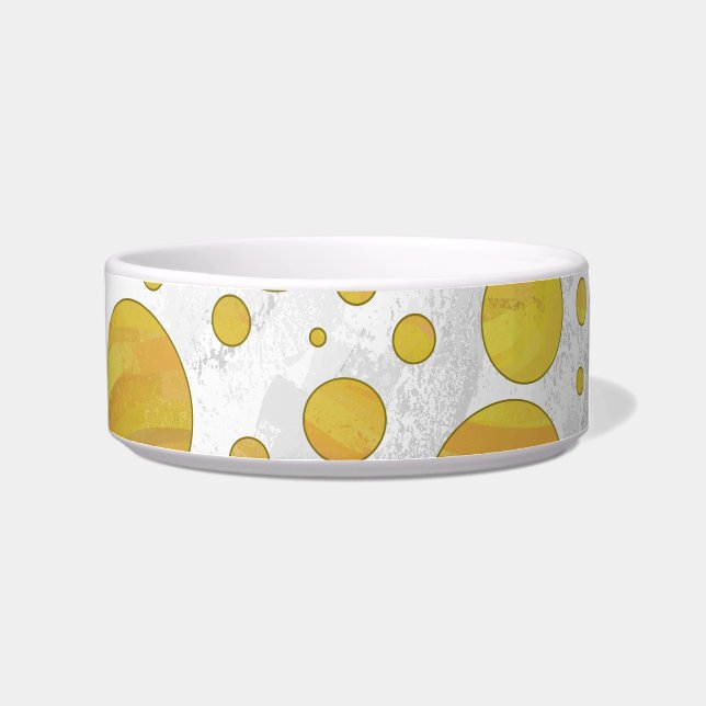Pineapple Polka Dot Pattern Bowl (Right)