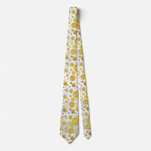 Pineapple Polka Dot Pattern Tie