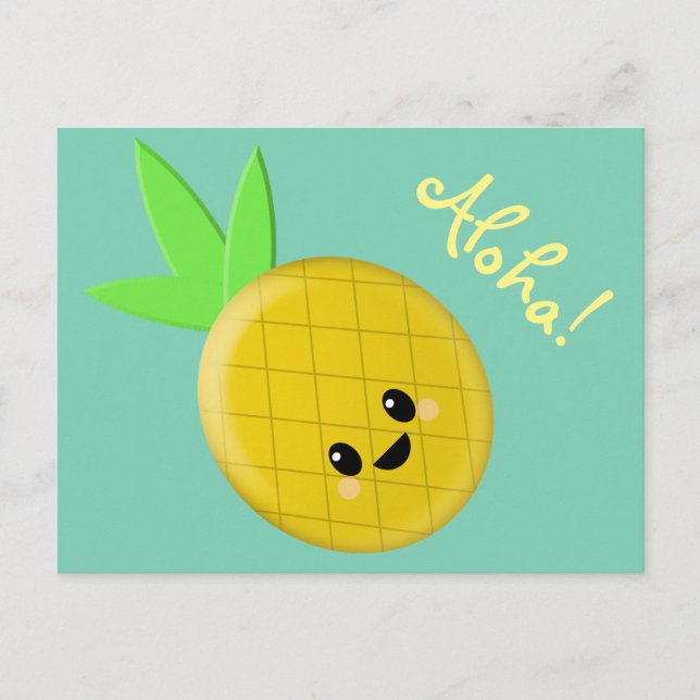 Pineapple Postcard (Front)