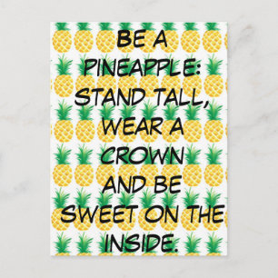 Pineapple Postcard