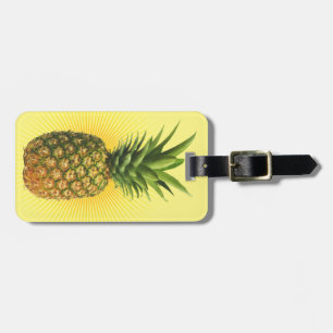 Pineapple Power Luggage Tag