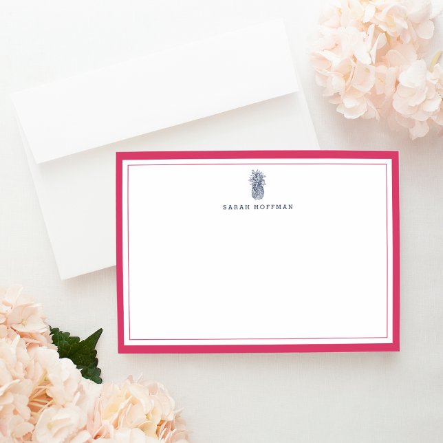 Pineapple Prep | Personalised Stationery Card (Creator Uploaded)