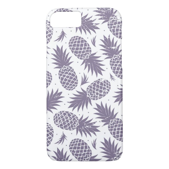 Pineapple Print iPhone 7 case (Back)
