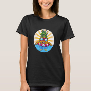 Pineapple Retro Sunglasses Aloha Beaches Hawaii Ha T-Shirt