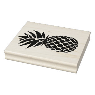 Pineapple Rubber Stamp