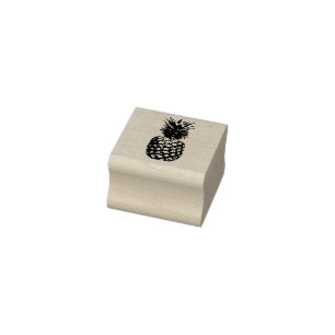 Pineapple Rubber Stamp