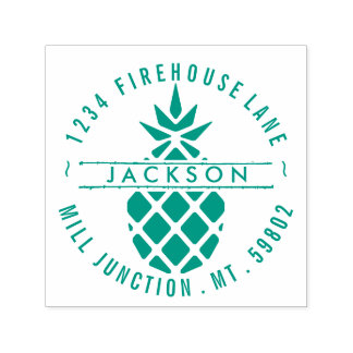 Pineapple Self-Inking Return Address Stamp