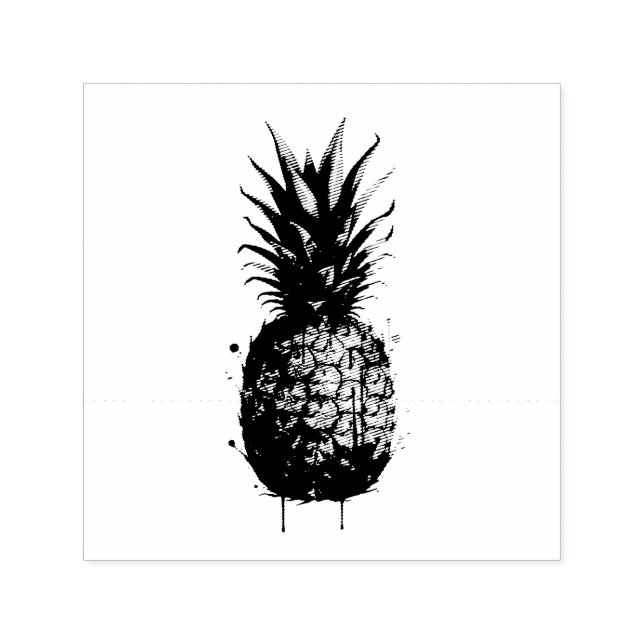 Pineapple Self-inking Stamp (Design)