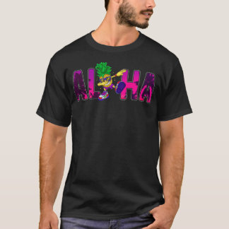 Pineapple shirts for Women Men Dabbing Aloha Hawai