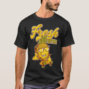 Pineapple Skateboard T-Shirt
