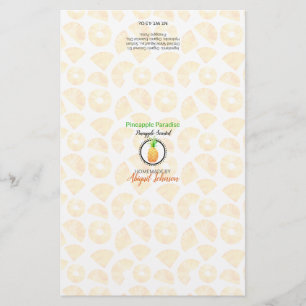 Pineapple Soap Packaging Wrapper   Linen Paper