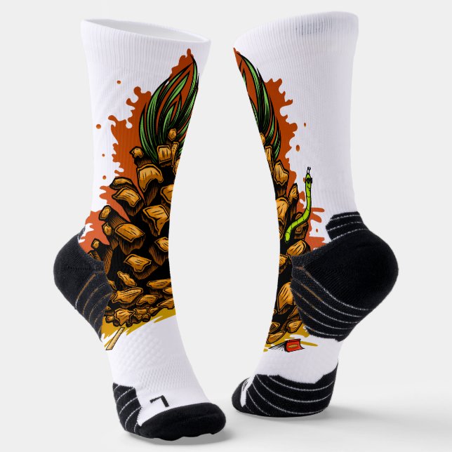 PineApple Socks (Angled)