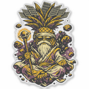 Pineapple Space Sensei — Vintage Cosmic Master