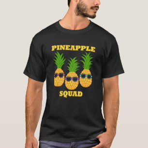 Pineapple Squad Team Healthy Food Vitamins T-Shirt