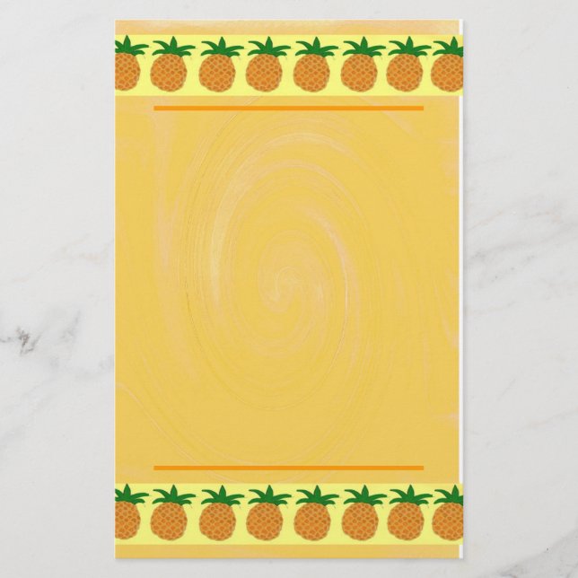 Pineapple Stationery (Front)