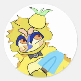 Pineapple sticker