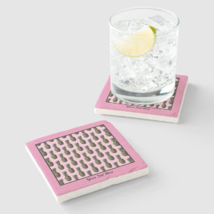Pineapple Stone Coaster
