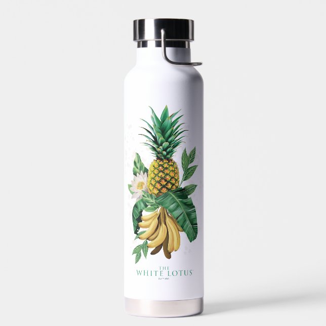 Pineapple Suite at The White Lotus Water Bottle (Left)
