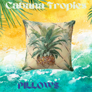 Pineapple Summer Themed Cushion
