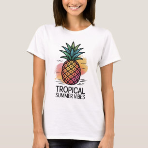 🍍 Pineapple Summer Vibes T-shirt   Tropical Tee