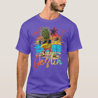 Pineapple Sunglasses Dabbing Funny Destin Summer B T-Shirt