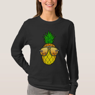 Pineapple Sunglasses Men Women Hawaii Pineapple T-Shirt