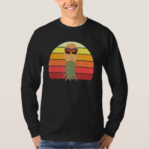 Pineapple Sunglasses Retro Aloha Beach Hawaii T-Shirt