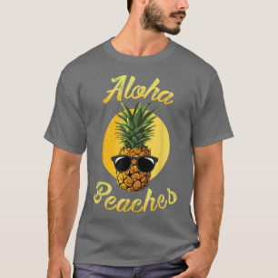 Pineapple Sunglasses T shirt Aloha Beaches Hawaiia