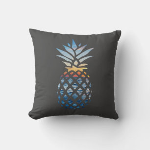 Pineapple Sunset Ocean Cushion