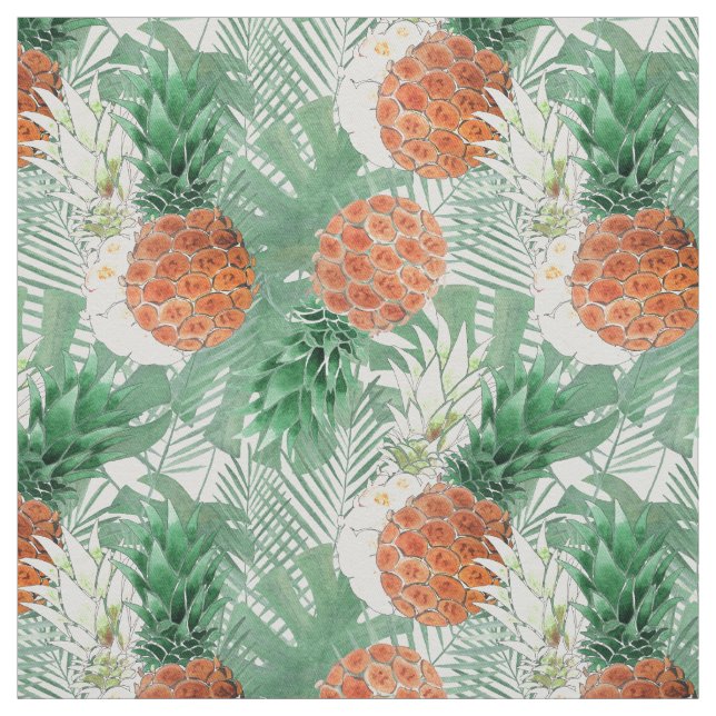 Pineapple, sweet couple. fabric (Swatch)