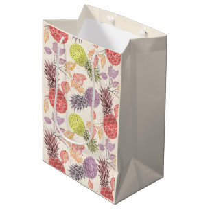 Pineapple, sweet couple, fruit large gift bag
