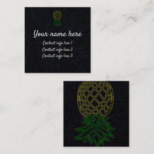 Pineapple Swinger Calling Card