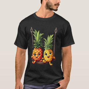 Pineapple Swinger Pineapples Swinging Swinger Men  T-Shirt
