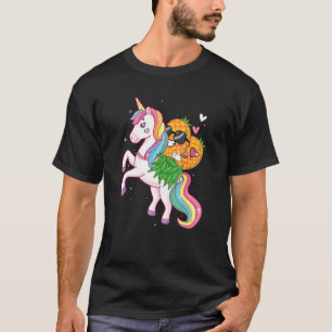 Pineapple Swinger Unicorn Swinging Lifestyle Pol T-Shirt