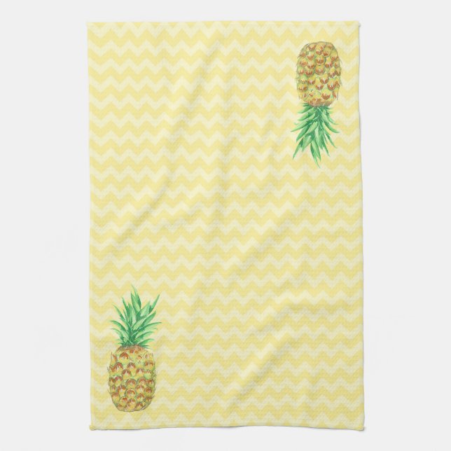 Pineapple Tea Towel (Vertical)