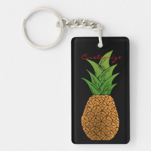Pineapple Thunder_Cove Key Ring