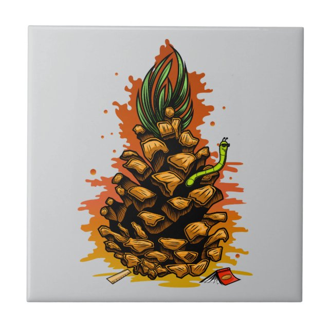 PineApple Tile (Front)