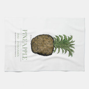 pineapple, tony fernandes tea towel