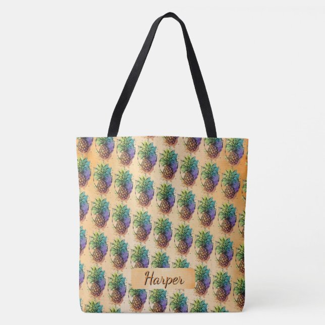 Pineapple Tote Bag (Front)