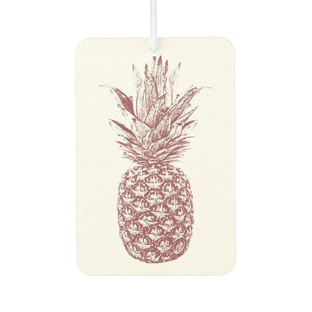 Pineapple Tropical Air Freshener (Front)