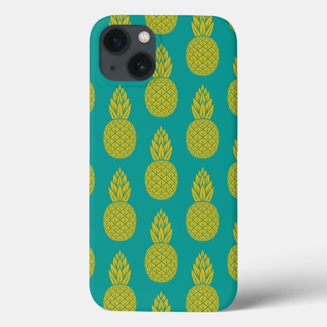 Pineapple Tropical Fruit Case-Mate iPhone Case (Back)